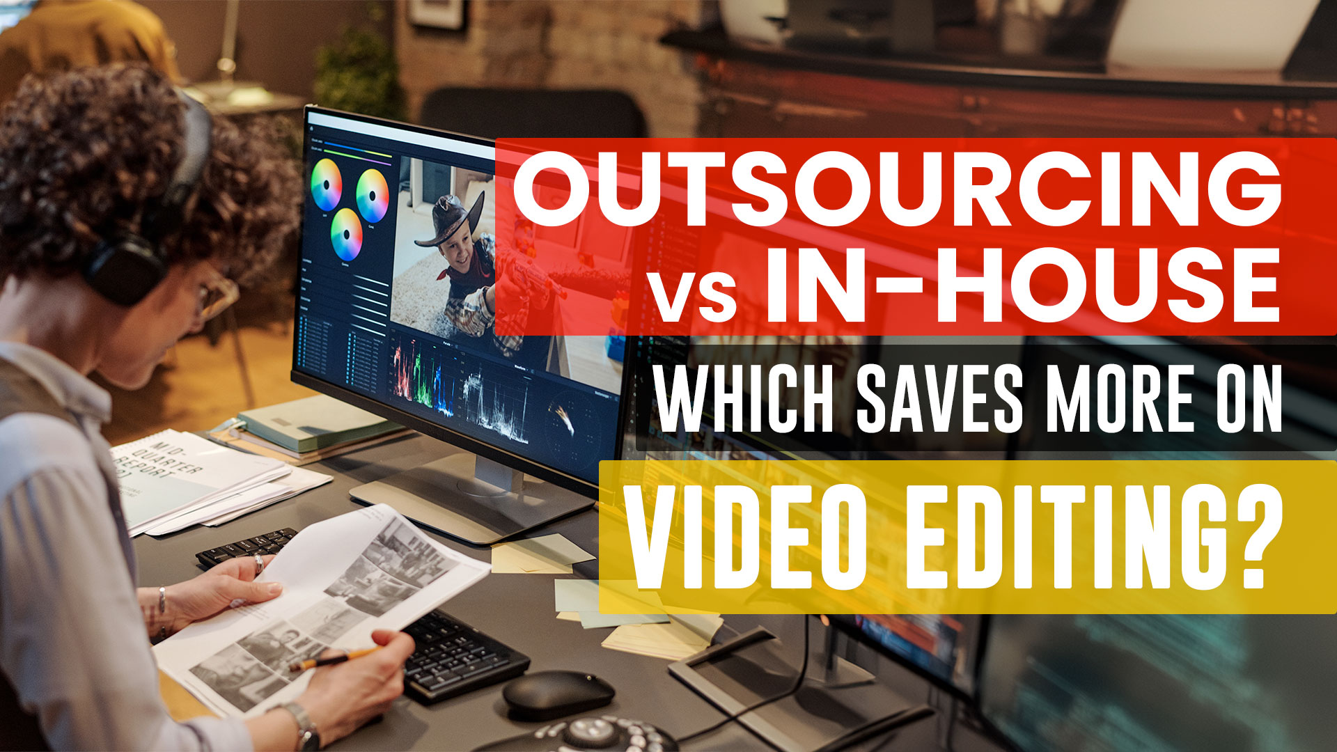 The Cost-Effectiveness of Outsourcing Video Editing vs. In-House Editing