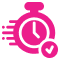 pink-clock